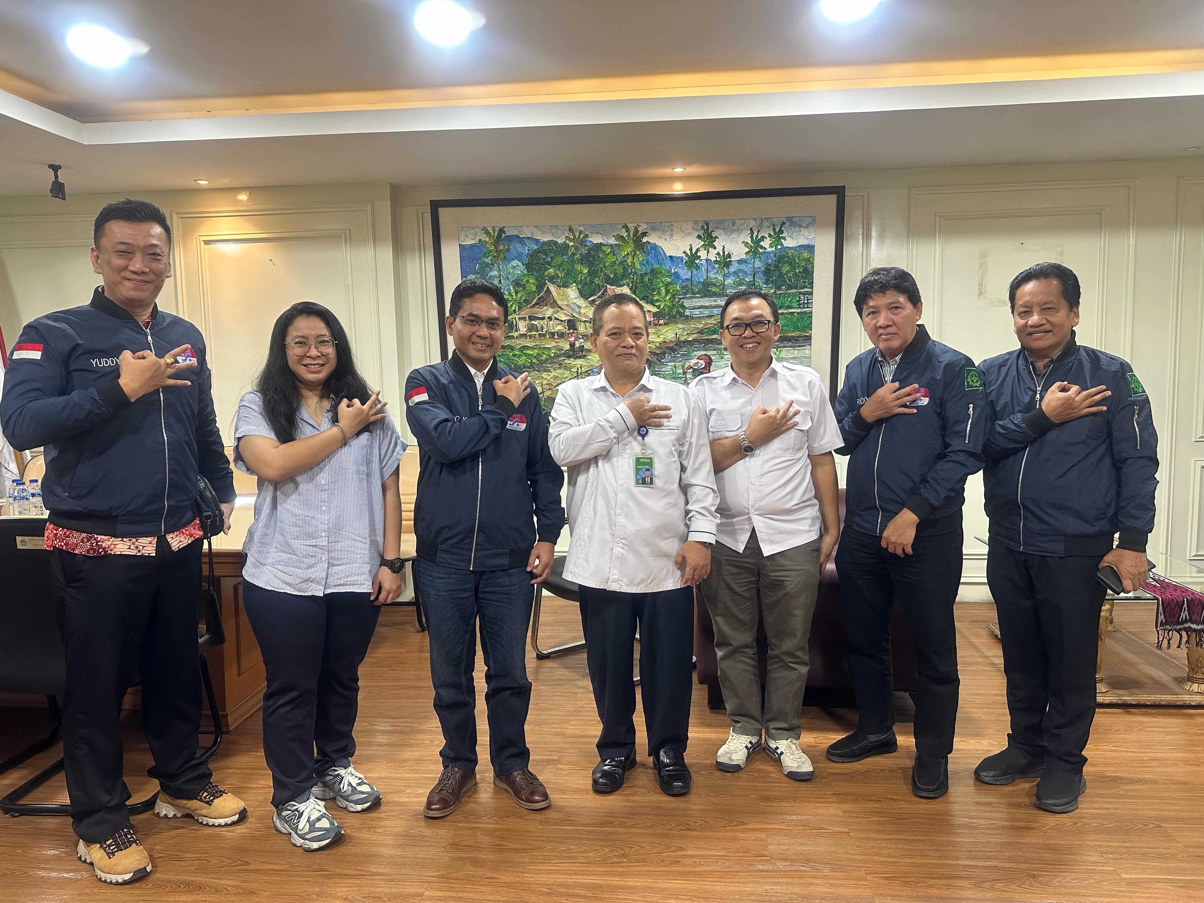 Audience with Bina Kelembagaan K3